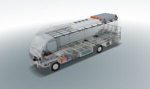 Cómo avanza la construcción del primer bus a hidrógeno hecho en Chile